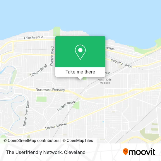 The Userfriendly Network map