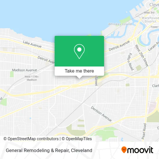 General Remodeling & Repair map