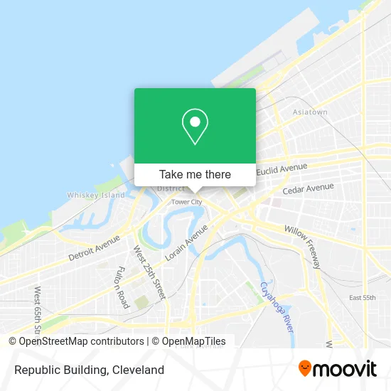 Republic Building map