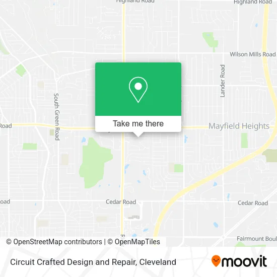 Mapa de Circuit Crafted Design and Repair