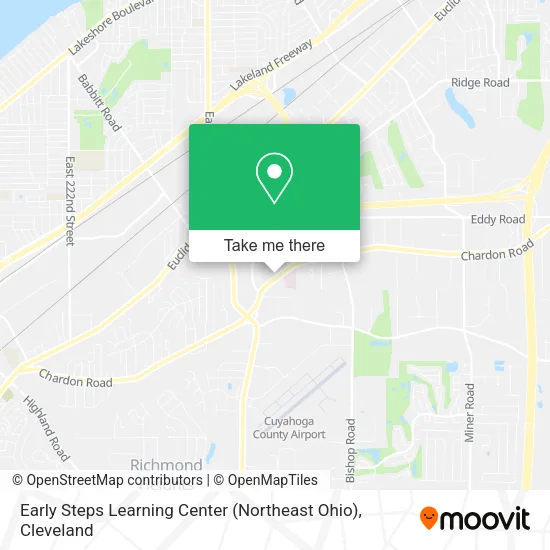 Early Steps Learning Center (Northeast Ohio) map