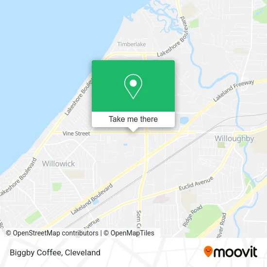 Biggby Coffee map