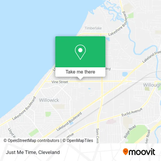 Just Me Time map