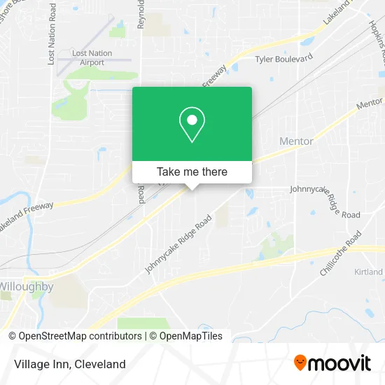 Village Inn map