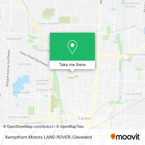 Mapa de Kempthorn Motors LAND ROVER