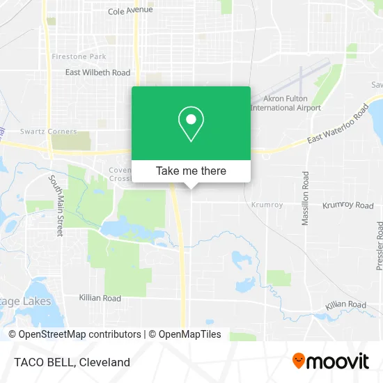 TACO BELL map
