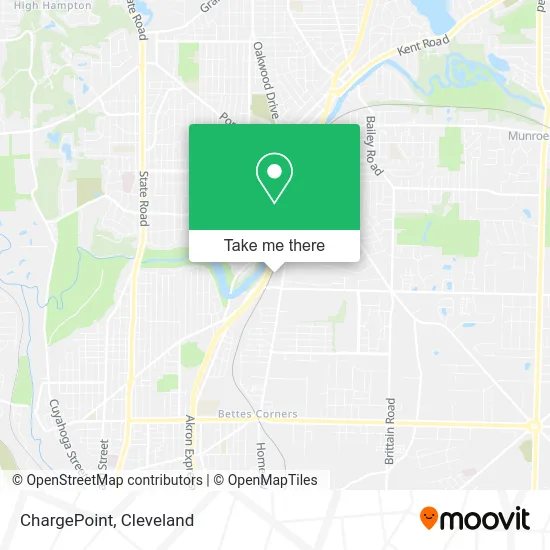 ChargePoint map