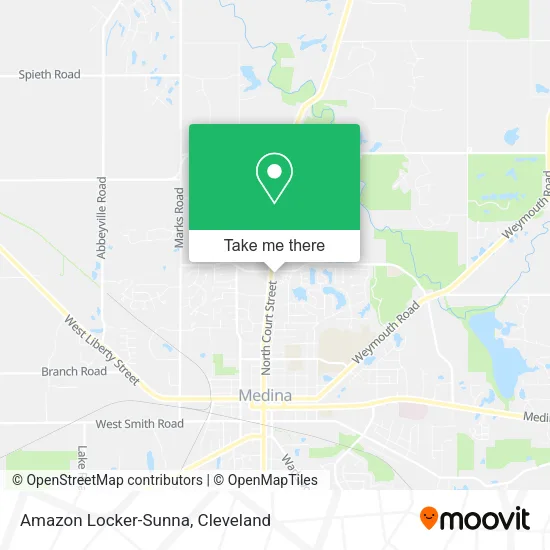 Amazon Locker-Sunna map