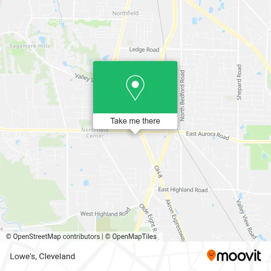 Lowe's map