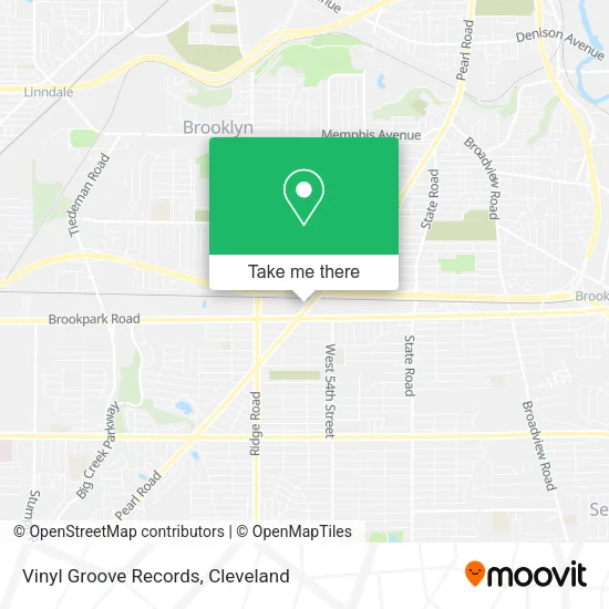 Mapa de Vinyl Groove Records