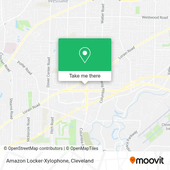 Amazon Locker-Xylophone map