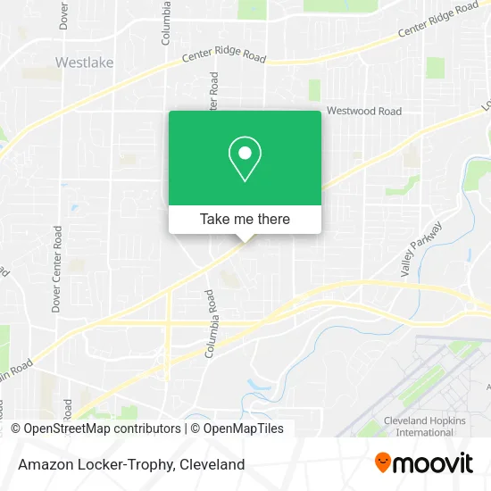Amazon Locker-Trophy map