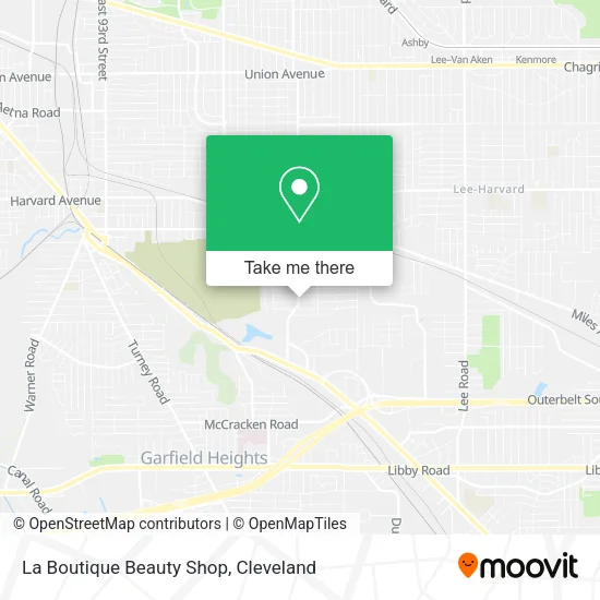 La Boutique Beauty Shop map