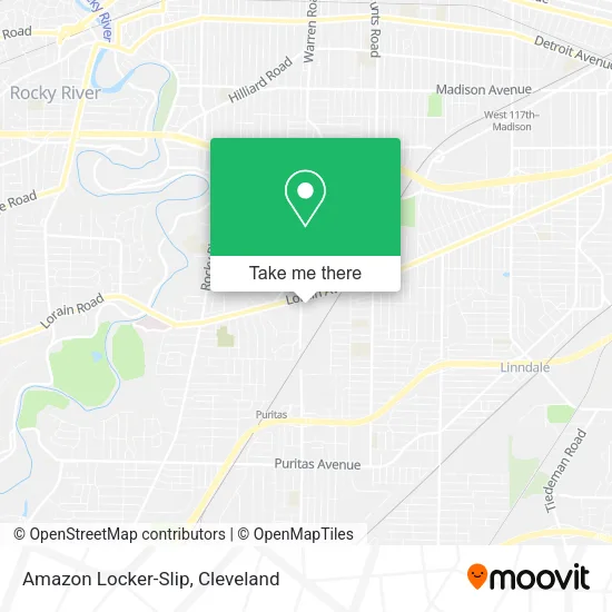 Amazon Locker-Slip map