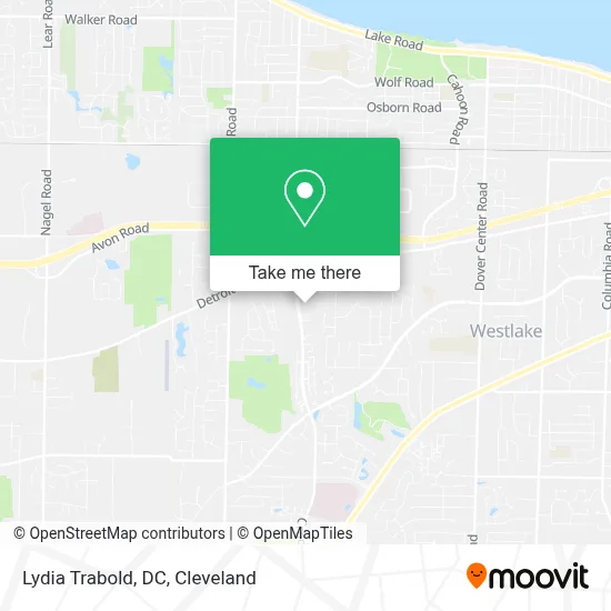 Lydia Trabold, DC map