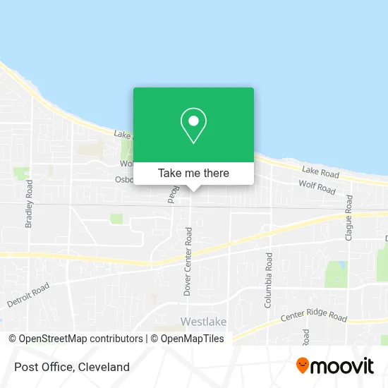 Post Office map