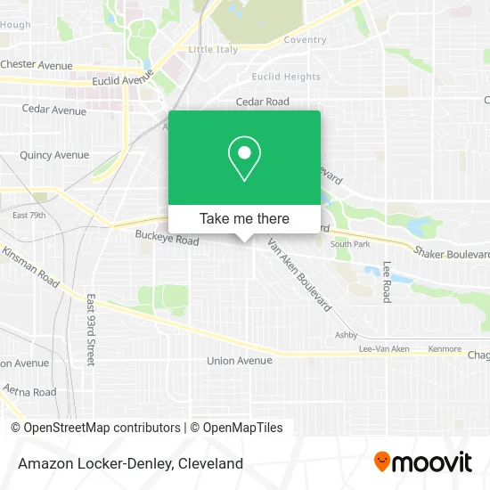 Amazon Locker-Denley map