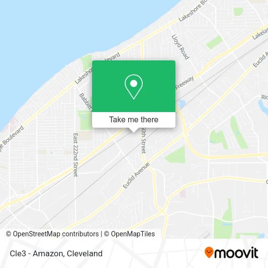 Cle3 - Amazon map