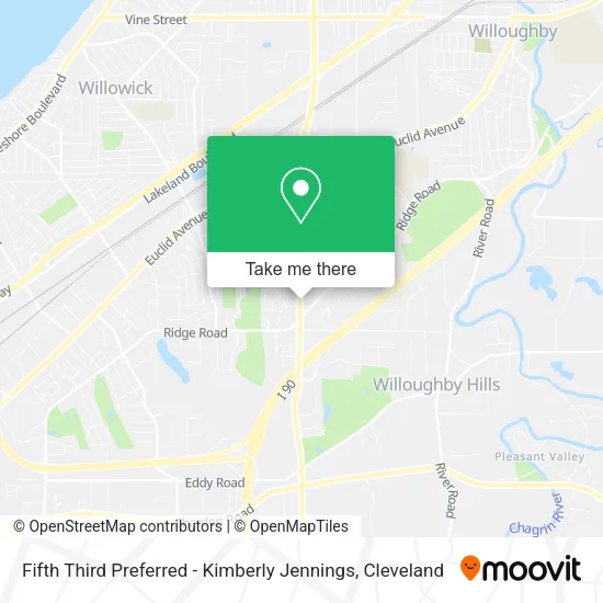 Mapa de Fifth Third Preferred - Kimberly Jennings