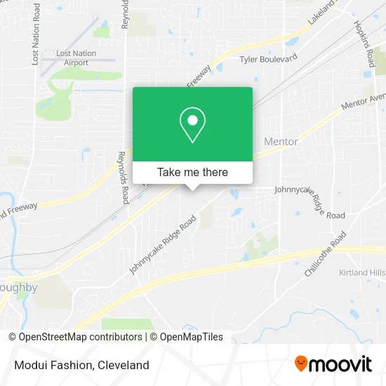 Modui Fashion map