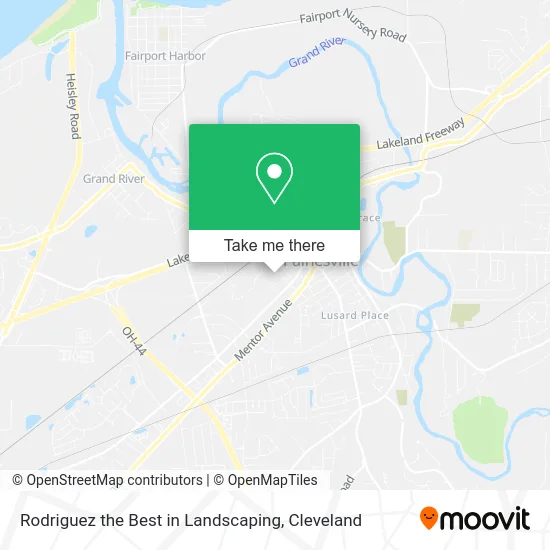 Rodriguez the Best in Landscaping map