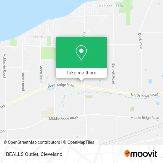 BEALLS Outlet map