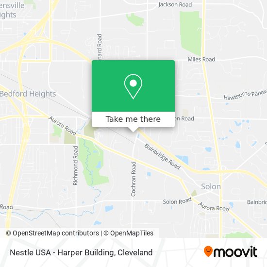 Nestle USA - Harper Building map