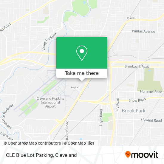 Mapa de CLE Blue Lot Parking
