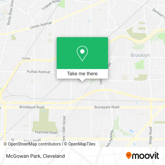 McGowan Park map