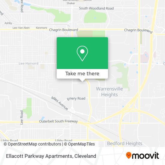 Mapa de Ellacott Parkway Apartments