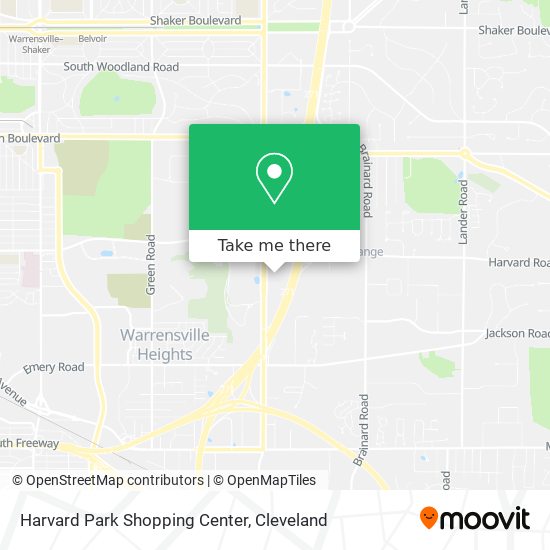 Mapa de Harvard Park Shopping Center