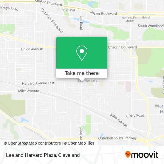 How to get to Lee and Harvard Plaza in Cleveland by Bus?