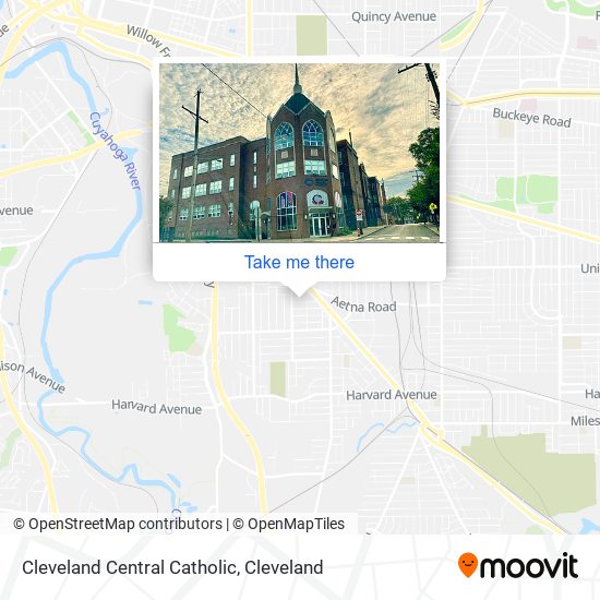 Mapa de Cleveland Central Catholic