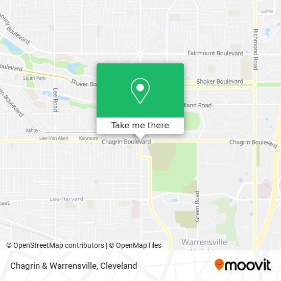 Mapa de Chagrin & Warrensville