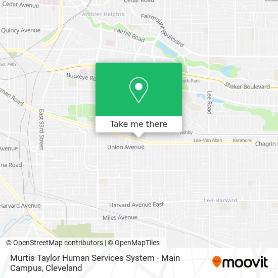 Mapa de Murtis Taylor Human Services System - Main Campus