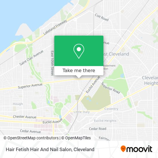 Hair Fetish Hair And Nail Salon map
