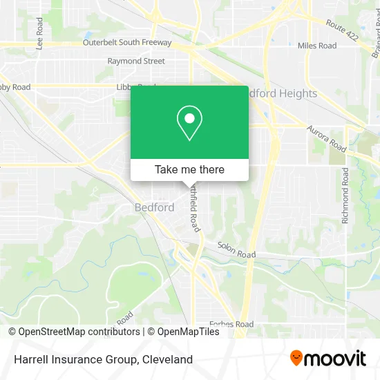 Harrell Insurance Group map