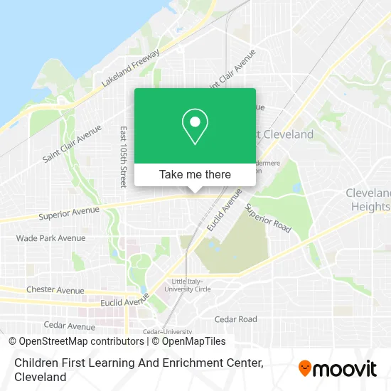 Children First Learning And Enrichment Center map