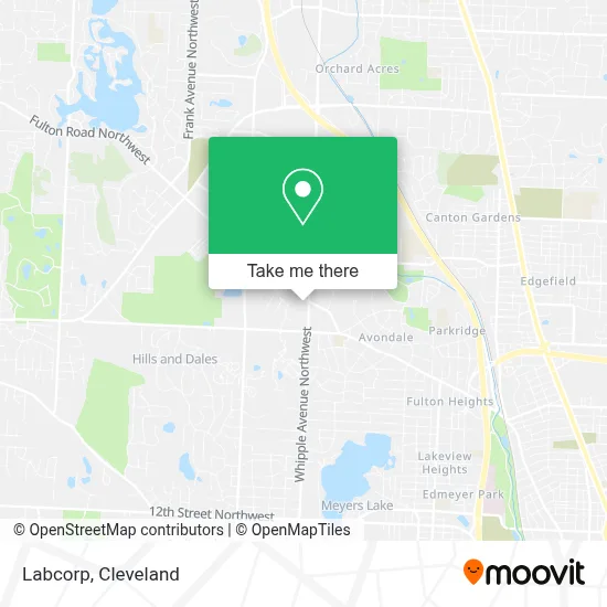 Labcorp map