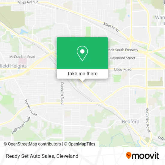 Ready Set Auto Sales map
