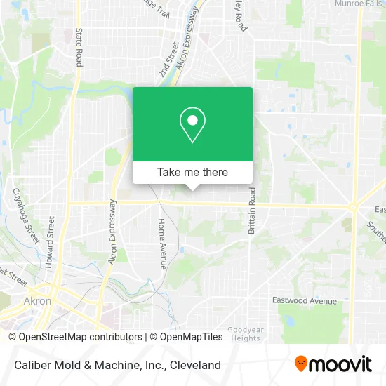 Caliber Mold & Machine, Inc. map