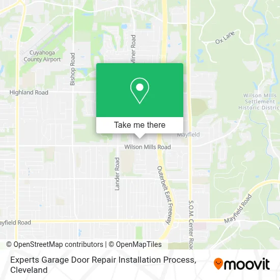 Experts Garage Door Repair Installation Process map
