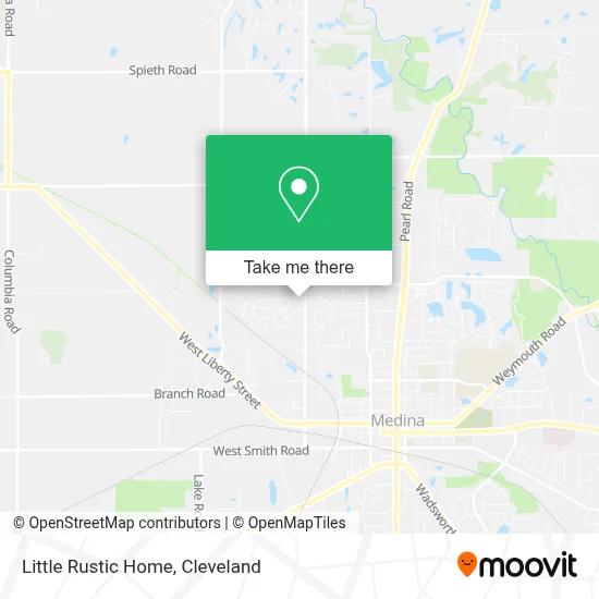 Little Rustic Home map