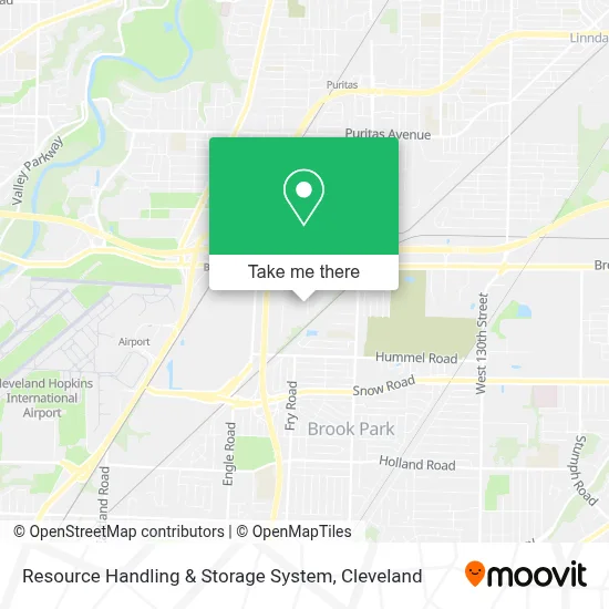 Resource Handling & Storage System map