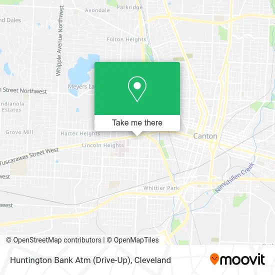 Huntington Bank Atm (Drive-Up) map