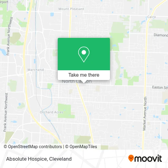 Absolute Hospice map