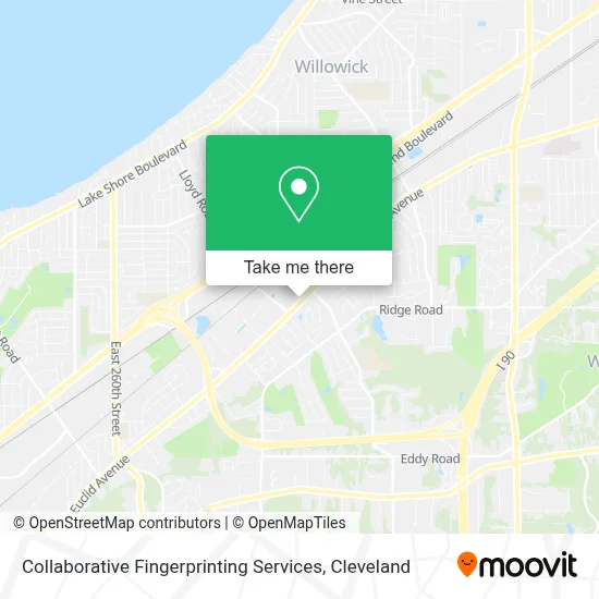 Collaborative Fingerprinting Services map
