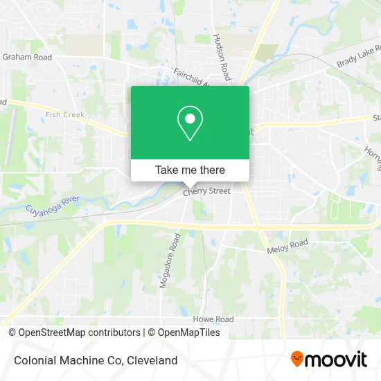 Colonial Machine Co map