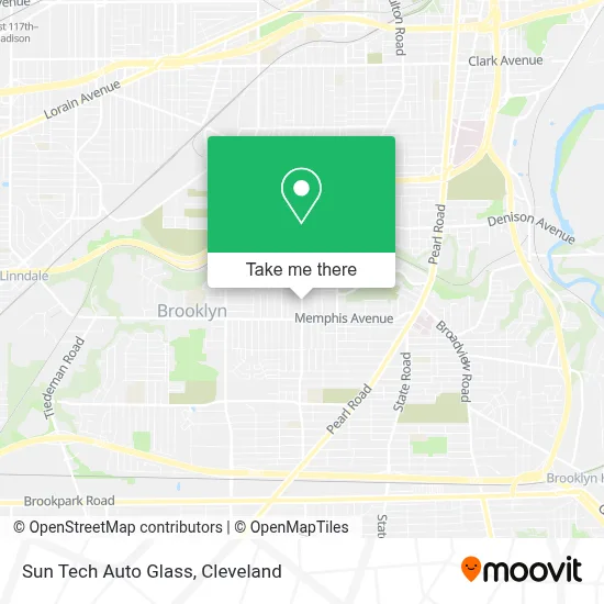 Sun Tech Auto Glass map