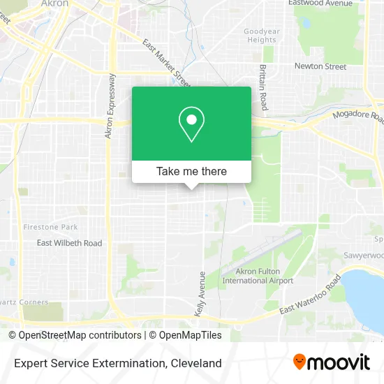 Expert Service Extermination map